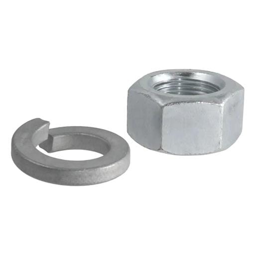 Curt Replacement Trailer Ball Nut & Washer for 1" Shank - 40104