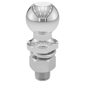 Curt 2" Trailer Ball (1" x 2-1/8" Shank, 7,500 lbs., Chrome, Packaged) - 40170