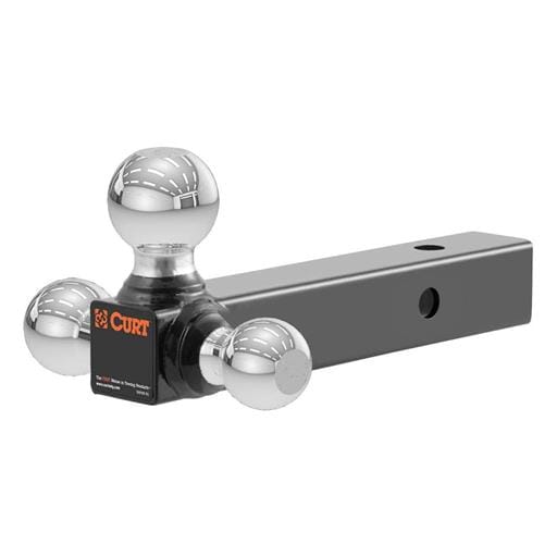 Curt Multi-Ball Mount (2" Hollow Shank, 1-7/8", 2" & 2-5/16" Chrome Balls) - 45001