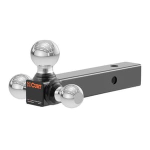 Curt Multi-Ball Mount (2" Hollow Shank, 1-7/8", 2" & 2-5/16" Chrome Balls) - 45001
