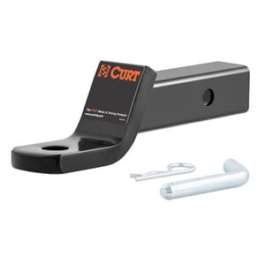 Curt Class 3 Ball Mount with Pin (2" Shank, 7,500 lbs., 2" Drop, 7-1/2" Long, in Box) - 45032