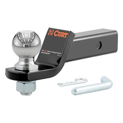 Curt Loaded Ball Mount with 2-5/16" Ball (2" Shank, 7,500 lbs., 2" Drop) - 45041