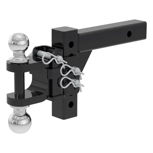 Curt Adjustable Multipurpose Ball Mount (2" Shank, 2" & 2-5/16" Balls) - 45049