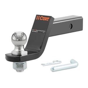 Curt Loaded Ball Mount with 1-7/8" Ball (2" Shank, 3,500 lbs., 4" Drop) - 45055
