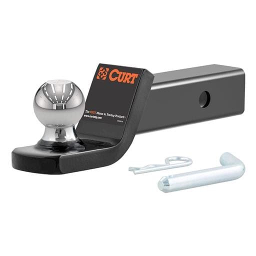 Curt Fusion Ball Mount with 2" Ball (2" Shank, 7,500 lbs., 2" Drop) - 45134