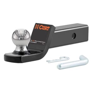 Curt Fusion Ball Mount with 2" Ball (2" Shank, 7,500 lbs., 2" Drop) - 45134