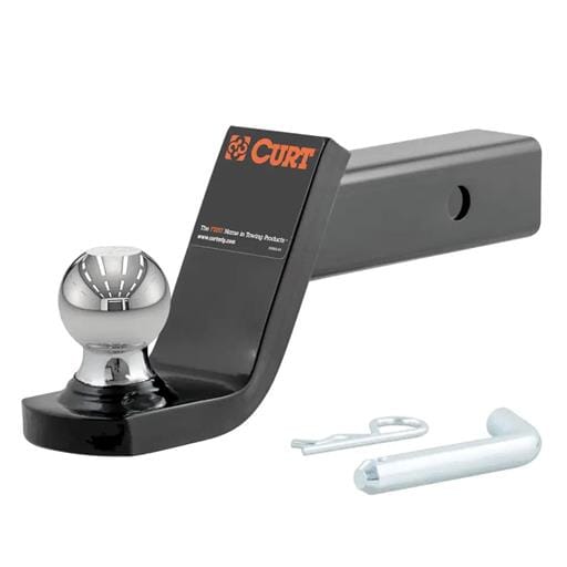 Curt Fusion Ball Mount with 2" Ball (2" Shank, 7,500 lbs., 4" Drop) - 45154