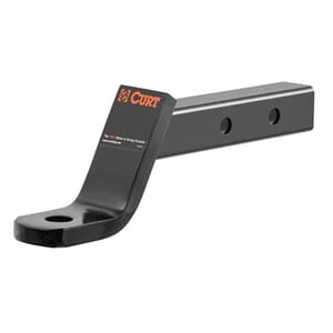 Curt Dual-Length Ball Mount (2" Shank, 7,500 lbs., 4" Drop, 8-1/8" or 11-1/8" Long) - 45230