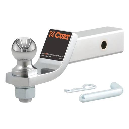 Curt Loaded Ball Mount with 1-7/8" Ball (2" Shank, 7,500 lbs., 2" Drop) - 45293