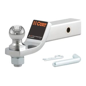 Curt Loaded Ball Mount with 1-7/8" Ball (2" Shank, 7,500 lbs., 2" Drop) - 45293
