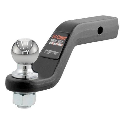 Curt Loaded Forged Ball Mount with 2-5/16" Ball (2" Shank, 15,000 lbs., 4" Drop) - 45332