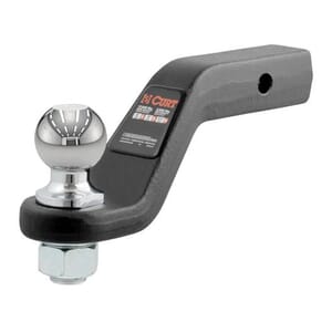 Curt Loaded Forged Ball Mount with 2-5/16" Ball (2" Shank, 15,000 lbs., 4" Drop) - 45332