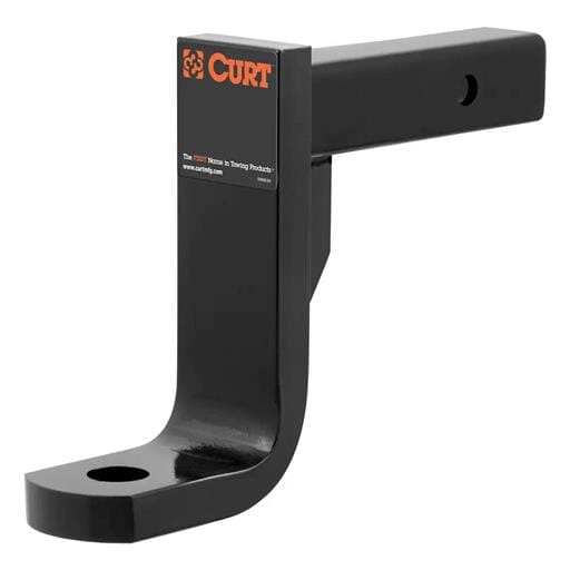 Curt Class 4 Ball Mount (2" Shank, 10,000 lbs., 8" Drop, 9-3/8" Long) - 45338