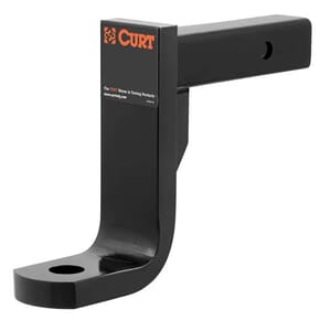 Curt Class 4 Ball Mount (2" Shank, 10,000 lbs., 8" Drop, 9-3/8" Long) - 45338
