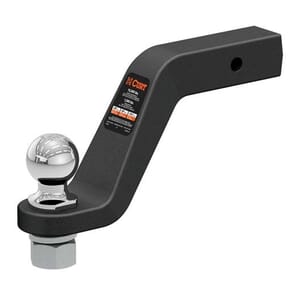 Curt Loaded Forged Ball Mount with 2-5/16" Ball (2" Shank, 15,000 lbs, 6" Drop) - 45370