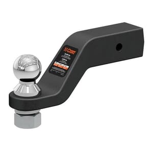 Curt Loaded Forged Ball Mount with 2-5/16" Ball (2-1/2" Shank, 20,000 lbs, 4" Drop) - 45372