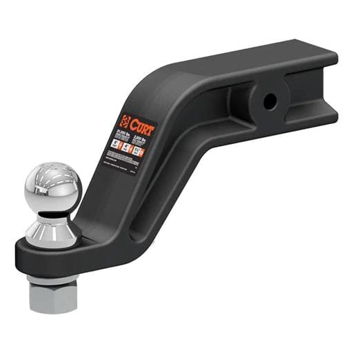 Curt Loaded Forged Ball Mount with 2-5/16" Ball (3" Shank, 20,000 lbs, 6" Drop) - 45376