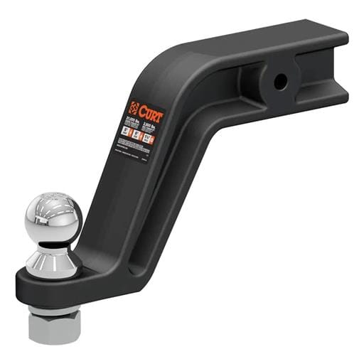 Curt Loaded Forged Ball Mount with 2-5/16" Ball (3" Shank, 20,000 lbs, 8" Drop) - 45377