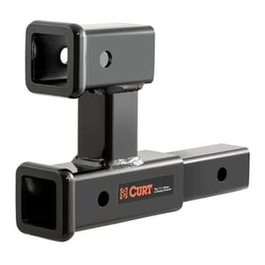 Curt Dual Receiver Extender (2" Shank, 3,500 lbs, 5-13/16" Rise) - 45792