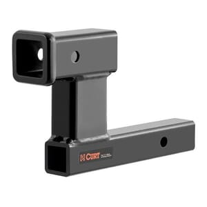 Curt Receiver Hitch Adapter (2" Shank, 6" Drop, 7,500 lbs.) - 45808