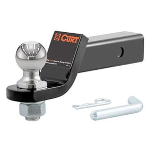 Curt Loaded Ball Mount with 2" Ball, Imported (2" Shank, 7,500 lbs., 2" Drop) - 45836
