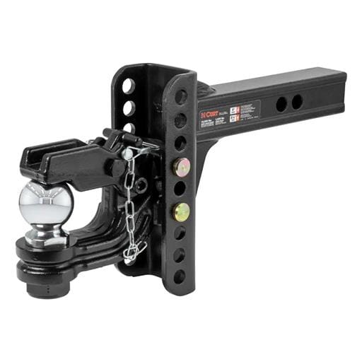 Curt Adjustable Channel Mount with 2-5/16" Ball & Pintle (2" Shank, 13,000 lbs.) - 45907