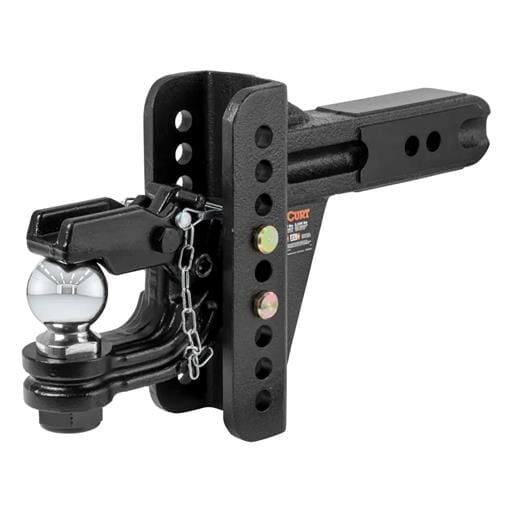 Curt Adjustable Channel Mount with 2-5/16" Ball & Pintle (2-1/2" Shank, 20,000 lbs.) - 45908