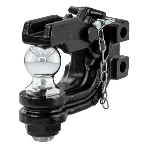 Curt Replacement Channel Mount Ball & Pintle Hitch (2" Ball, 10,000 lbs.) - 45919