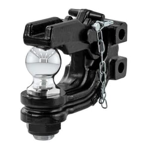 Curt Replacement Channel Mount Ball & Pintle Hitch (2" Ball, 10,000 lbs.) - 45919