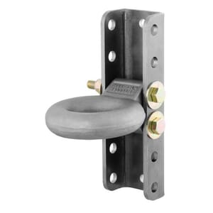Curt Adjustable Lunette Ring (12,000 lbs., 3" Eye, 11-3/4" Channel Height) - 48640