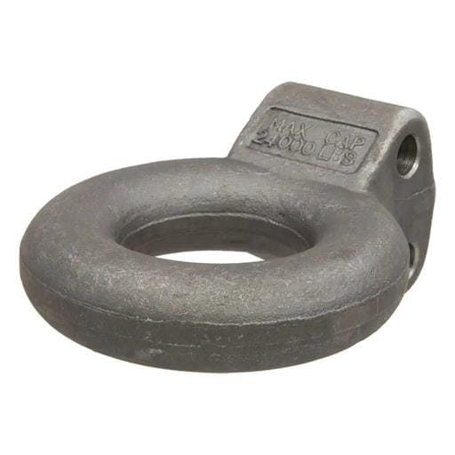 Curt Channel-Style Lunette Ring (24,000 lbs., 3" I.D., Raw) - 48660