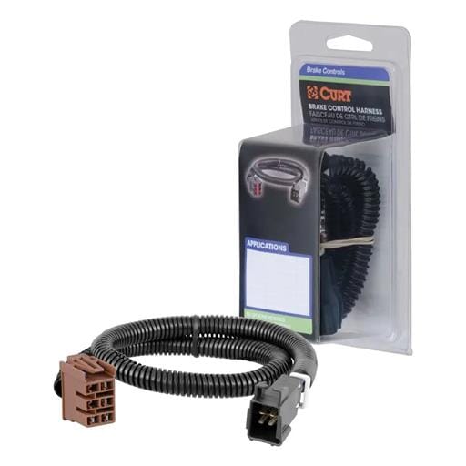 Curt Trailer Brake Controller Harness, Select Cadillac, Chevrolet, GMC (Packaged) - 51343
