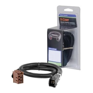 Curt Trailer Brake Controller Harness, Select Cadillac, Chevrolet, GMC (Packaged) - 51343