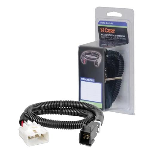 Curt Trailer Brake Controller Harness, Select Toyota Tacoma, Tundra (Packaged) - 51456