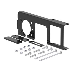Curt Easy-Mount Wiring Bracket for 4 or 5-Flat & 6 or 7-Round (2" Receiver) - 58000