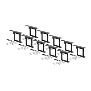 Curt Easy-Mount Wiring Brackets for 4 or 5-Way Flat (2" Receiver, 10-Pack) - 58001010