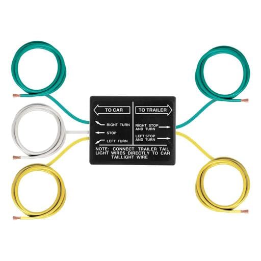 Curt Non-Powered 3-to-2-Wire Taillight Converter (Bulk) - 58240