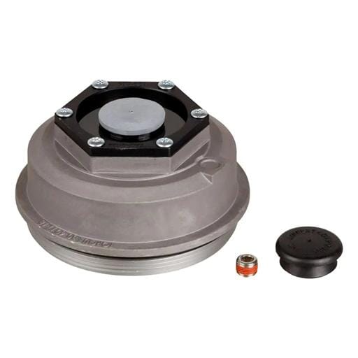 Lippert® Threaded Dust Cap with Rubber Plug, O-Ring, 4" Diameter, 10,000-16,000-lb. Axles - 85373829
