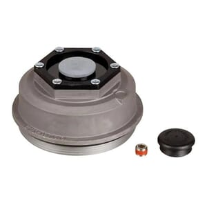Lippert® Threaded Dust Cap with Rubber Plug, O-Ring, 4" Diameter, 10,000-16,000-lb. Axles - 85373829