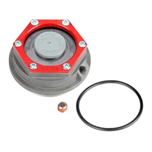 Lippert® Trailer Axle Oil and Dust Cap with Set Screw - 8,000 lbs. Clear - 85373928