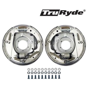 Pair of 12"x2" TruRyde® Hydraulic Free-Backing Brake Assemblies - 42030-C9