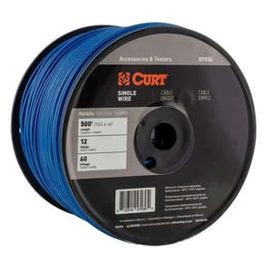 Curt Automotive Primary Wire, Blue 500' Spool - 57036
