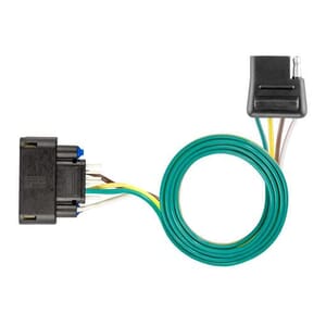 Curt Custom Wiring, 4-Way Flat, Select Buick Enclave, Chevrolet Traverse, GMC Acadia - 56538