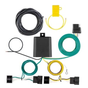 Curt Custom Wiring Harness, 4-Way Flat Output, Select BMW X3 - 56533