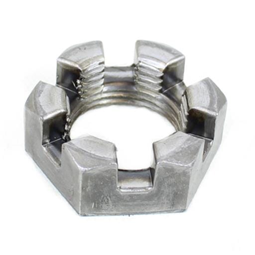 TruRyde® 7/8" 12 Slotted Hex Nut - FA-6-3