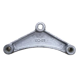 TruRyde® Galvanized Triangular Cast Equalizer for Double Eye Leaf Springs - EQ-E1Z