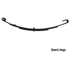TruRyde® 6 Leaf 26.25" Open End Slipper Trailer Leaf Spring 3,500 lbs. - SO-C6