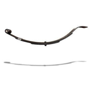 TruRyde® 3 Leaf 24.62" Radius End Slipper Trailer Leaf Spring 750 lbs. - SR-WE3