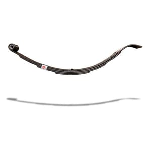 TruRyde® 4 Leaf 24.62" Radius End Slipper Trailer Leaf Spring 1,000 lbs. - SR-WH4