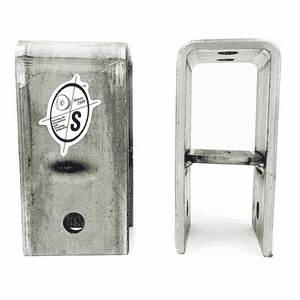 TruRyde® Heavy Duty 2" Wide Slipper Spring Rear Hanger 3" Long- HG-15853-R